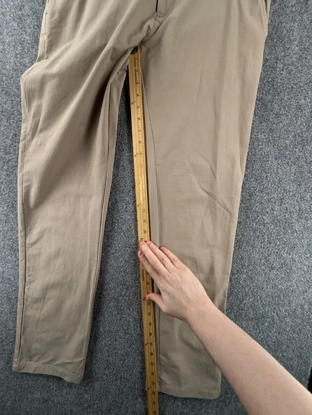 Vineyard Vines OTG Pants On The Go Beige Performance 32x32 Blend ACTL 33X32